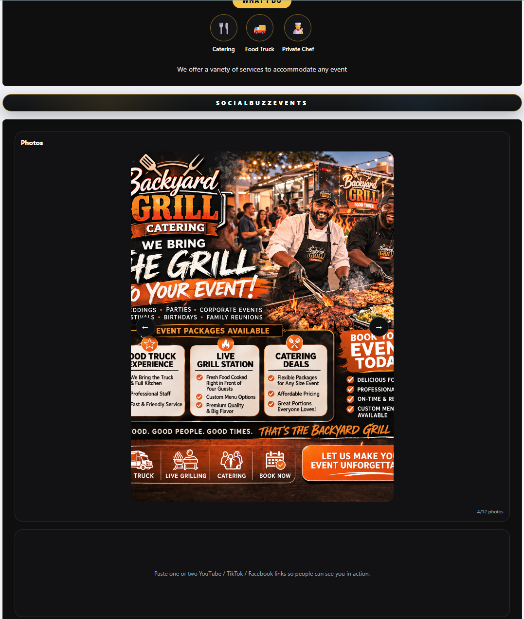 Pro services photos and videos